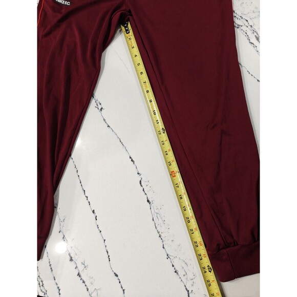 Nike Men's Medium Red Jogger FC Tracksuit Pants with Elastic Waist - Picture 5 of 10